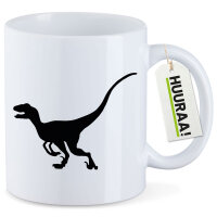 Kaffeetasse Velociraptor Dinosaurier 330ml