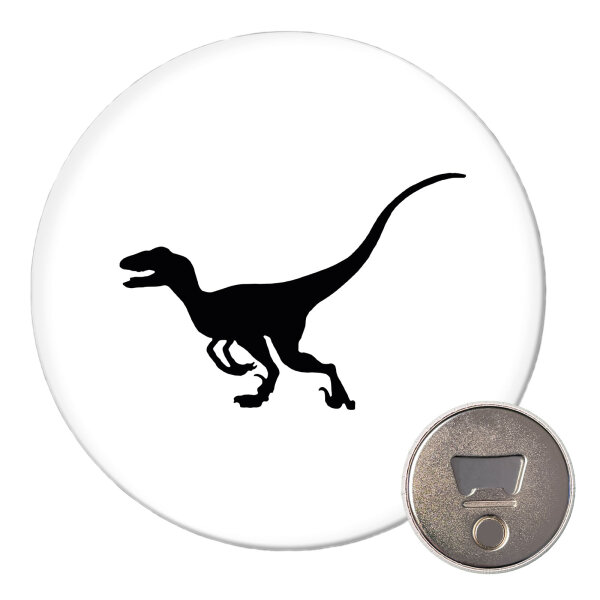 Magnet Velociraptor Dinosaurier 59mm Kühlschrankmagnet Flaschenöffner