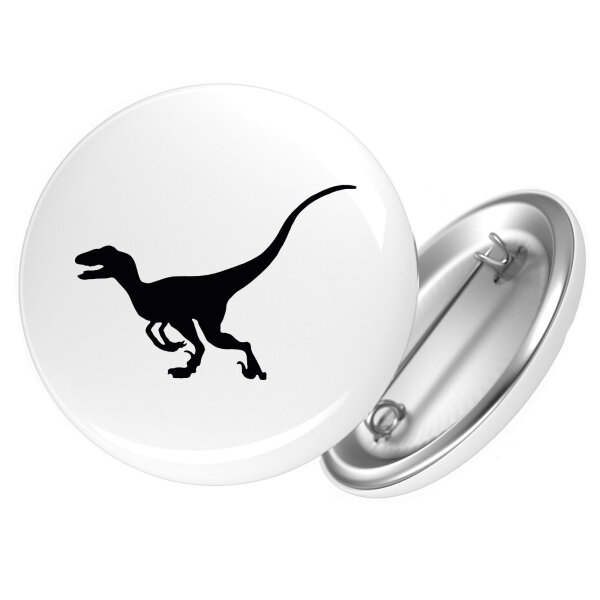 Button Velociraptor Dinosaurier