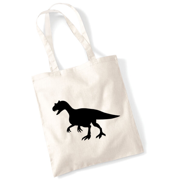 Jutebeutel Allosaurus Dinosaurier 10 Liter