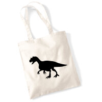 Jutebeutel Allosaurus Dinosaurier 10 Liter