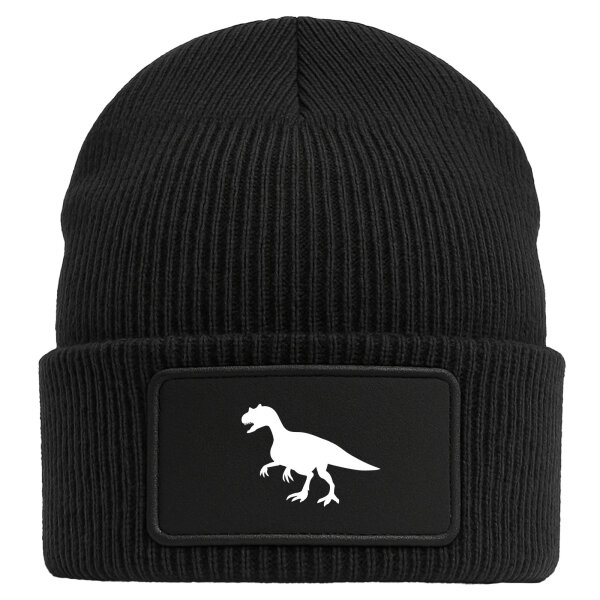 Beanie Allosaurus Dinosaurier Black Mütze