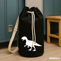 Seesack Allosaurus Dinosaurier 20 Liter Rucksack Black