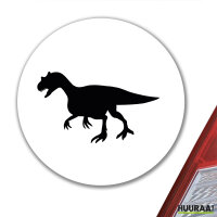 Aufkleber Allosaurus Dinosaurier 10cm Sticker