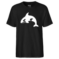 Herren T-Shirt Orka Killerwal Größe S-3XL