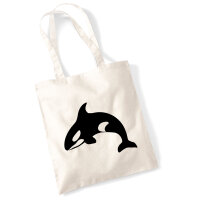 Jutebeutel Orka Killerwal 10 Liter