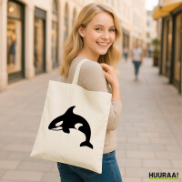 Jutebeutel Orka Killerwal 10 Liter