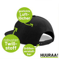 Snapback Cappy Orka Killerwal Black