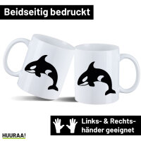 Kaffeetasse Orka Killerwal 330ml