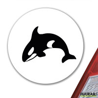 Aufkleber Orka Killerwal 10cm Sticker