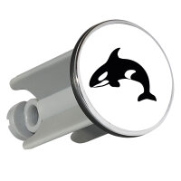 Waschbeckenstöpsel Orka Killerwal 4cm Abflussstopfen