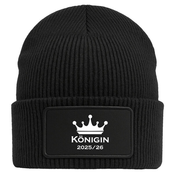 Beanie Königin 2025/26 Schützenkönigin Black Mütze