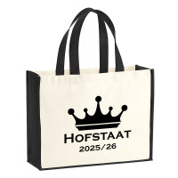 Jutetasche Hofstaat 2025/26 Schützenfest 21 Liter Black