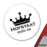 Aufkleber Hofstaat 2025/26 Schützenfest 10cm Sticker
