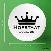Ansteckbutton Hofstaat 2025/26 Schützenfest Größe 59mm
