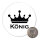 Magnet König Schützenkönig 59mm Kühlschrankmagnet Flaschenöffner