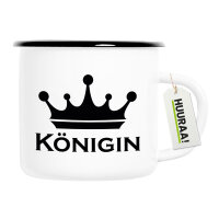 Emaille Tasse Königin Schützenkönigin...