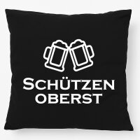 Kissen Schützenoberst Schützenfest 40x40cm