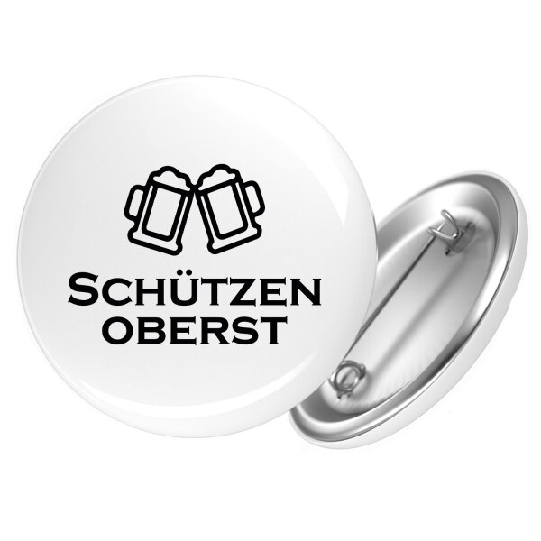 Button Schützenoberst Schützenfest