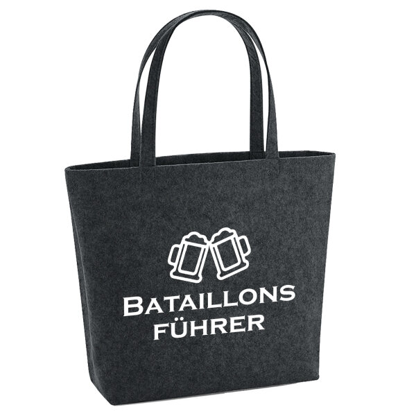 Filzshopper Bataillonsführer Schützenfest 22 Liter Filztasche