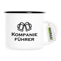 Emaille Tasse Kompanieführer Schützenfest 300ml...