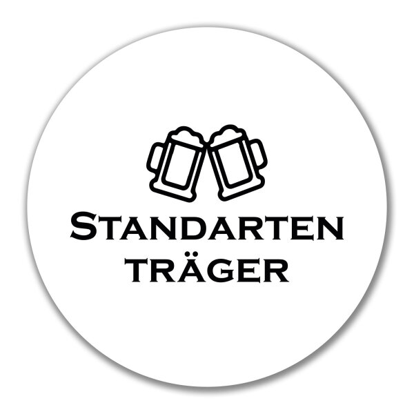 Aufkleber Standartenträger Schützenfest 10cm Sticker