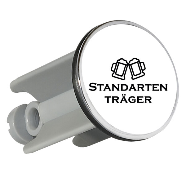Waschbeckenstöpsel Standartenträger Schützenfest 4cm Abflussstopfen