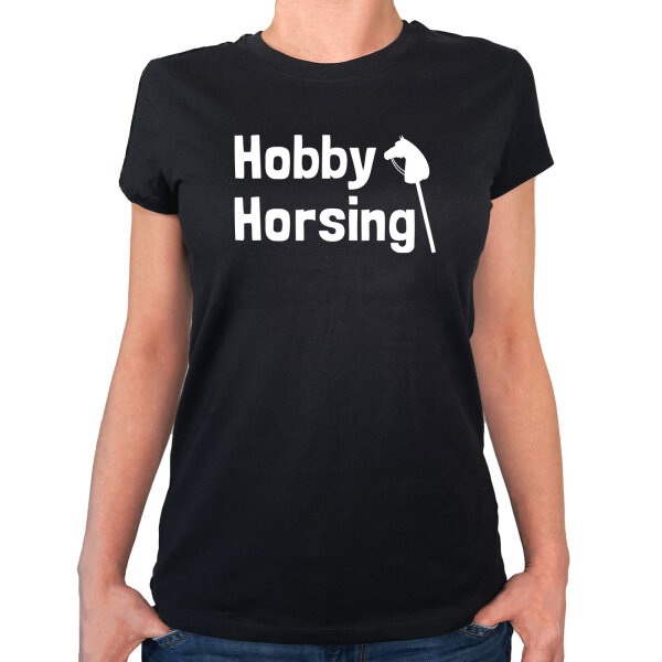 Damen T-Shirt Hobby Horsing Steckenpferd Größe XS-XXL