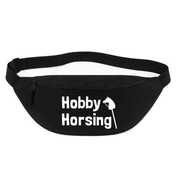 Bauchtasche Hobby Horsing Steckenpferd 2,5 Liter Black