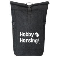 Kurierrucksack Hobby Horsing Steckenpferd 30-44 Liter Black Melange
