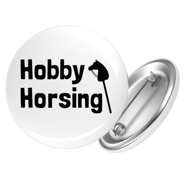Button Hobby Horsing Steckenpferd