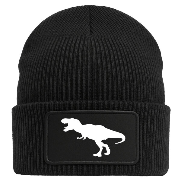 Beanie Tyrannosaurus Rex Dinosaurier Black Mütze