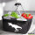 Einkaufskorb faltbar Tyrannosaurus Rex Dinosaurier 20 Liter Tragekorb Black