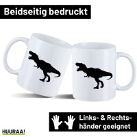 Kaffeetasse Tyrannosaurus Rex Dinosaurier 330ml