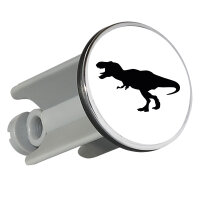 Waschbeckenstöpsel Tyrannosaurus Rex Dinosaurier 4cm...