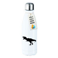 Edelstahl-Trinkflasche Tyrannosaurus Rex Dinosaurier 500ml Wasserflasche