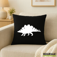 Kissen Stegosaurus Dinosaurier 40x40cm