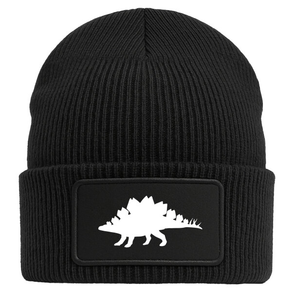 Beanie Stegosaurus Dinosaurier Black Mütze