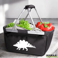 Einkaufskorb faltbar Stegosaurus Dinosaurier 20 Liter...