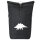 Kurierrucksack Stegosaurus Dinosaurier 30-44 Liter Black Melange