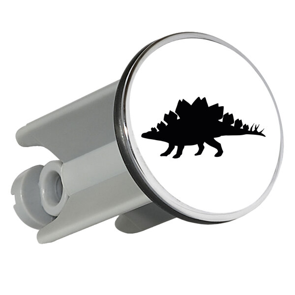 Waschbeckenstöpsel Stegosaurus Dinosaurier 4cm Abflussstopfen