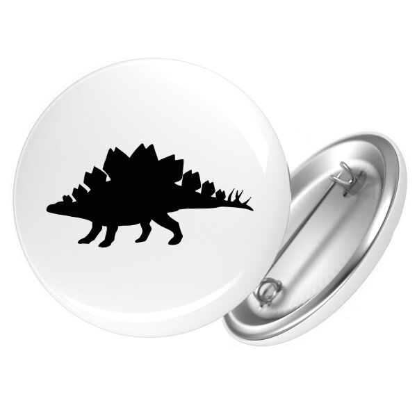 Button Stegosaurus Dinosaurier