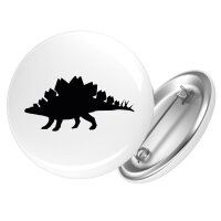 Button Stegosaurus Dinosaurier