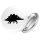 Button Stegosaurus Dinosaurier