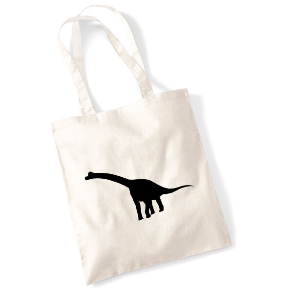 Jutebeutel Brachiosaurus Dinosaurier 10 Liter