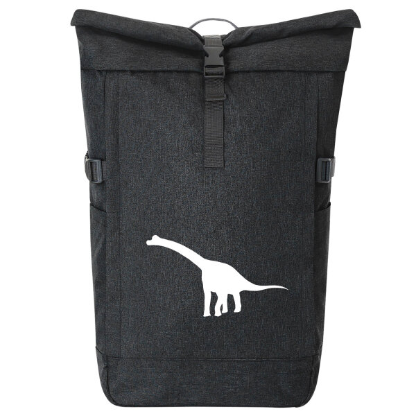 Kurierrucksack Brachiosaurus Dinosaurier 30-44 Liter Black Melange