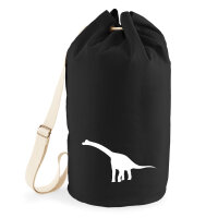 Seesack Brachiosaurus Dinosaurier 20 Liter Rucksack Black
