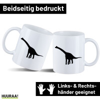 Kaffeetasse Brachiosaurus Dinosaurier 330ml