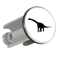 Waschbeckenst&ouml;psel Brachiosaurus Dinosaurier 4cm...