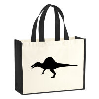 Jutetasche Spinosaurus Dinosaurier 21 Liter Black